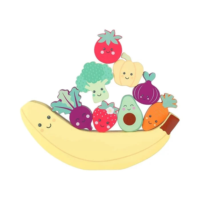 Orange Tree Toys Happy Veggies & Friends Balancing Game - ebebek