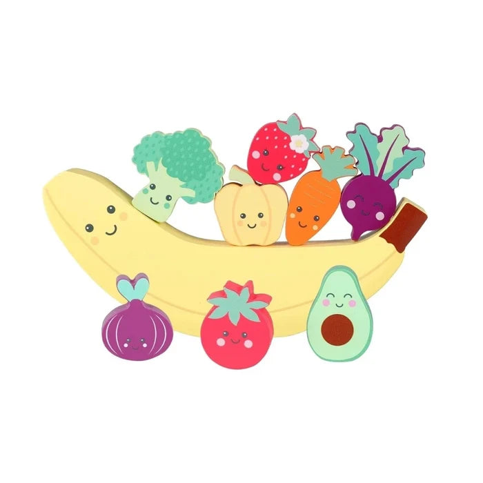 Orange Tree Toys Happy Veggies & Friends Balancing Game - ebebek
