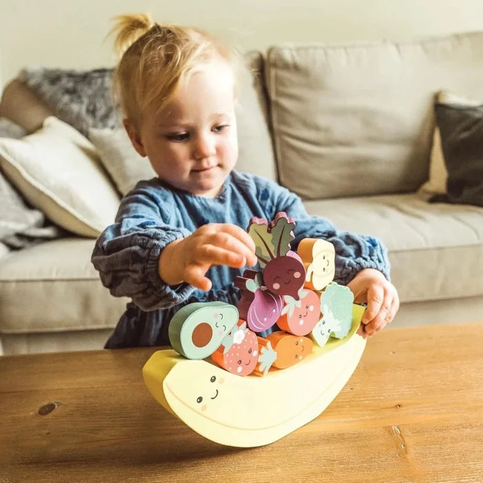Orange Tree Toys Happy Veggies & Friends Balancing Game - ebebek