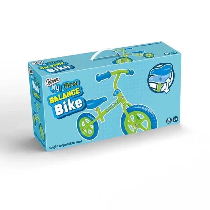 Ozbozz My First Balance Bike - Green & Blue - ebebek