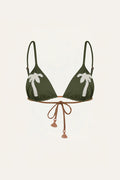 Palms At Sunrise Bikini Top - Johanna Ortiz