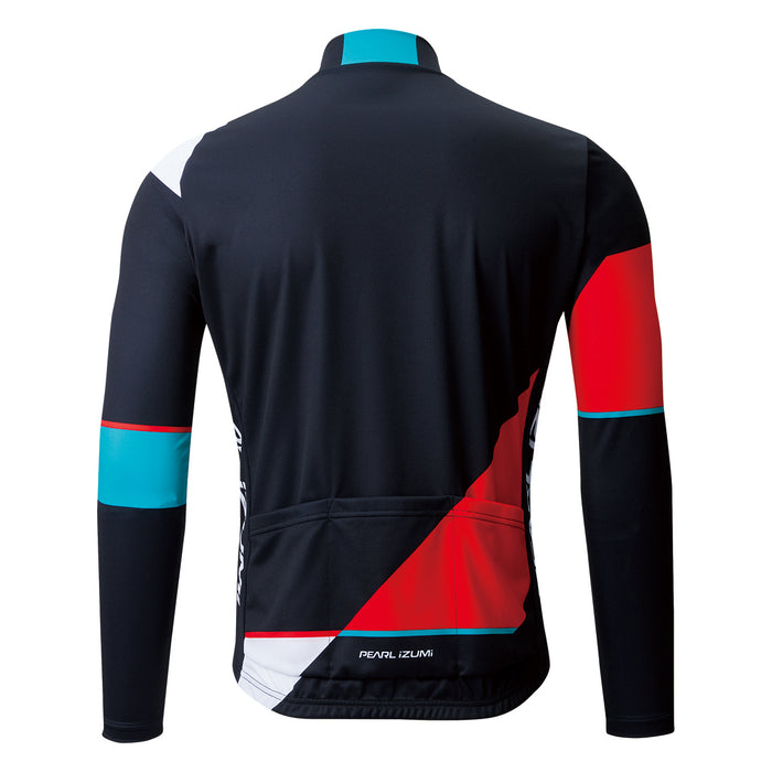 Pearl Izumi Men's UV Long Sleeve Jersey - Black (623-BL-1)