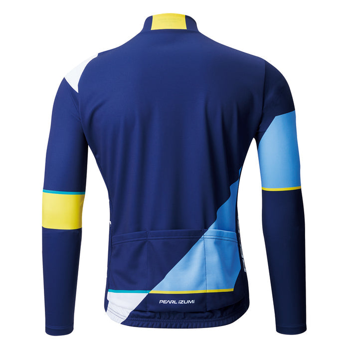 Pearl Izumi Men's UV Long Sleeve Jersey - Navy (623-BL-3)
