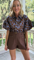 Penelope Horse Bit Shorts