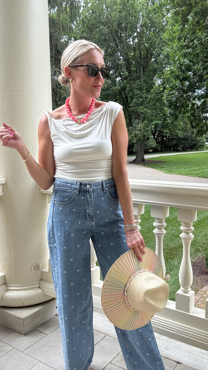 Penny Polka Dot Jeans