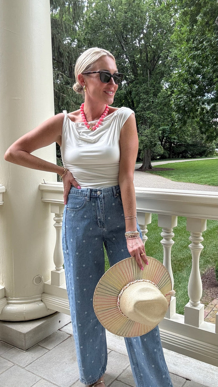 Penny Polka Dot Jeans