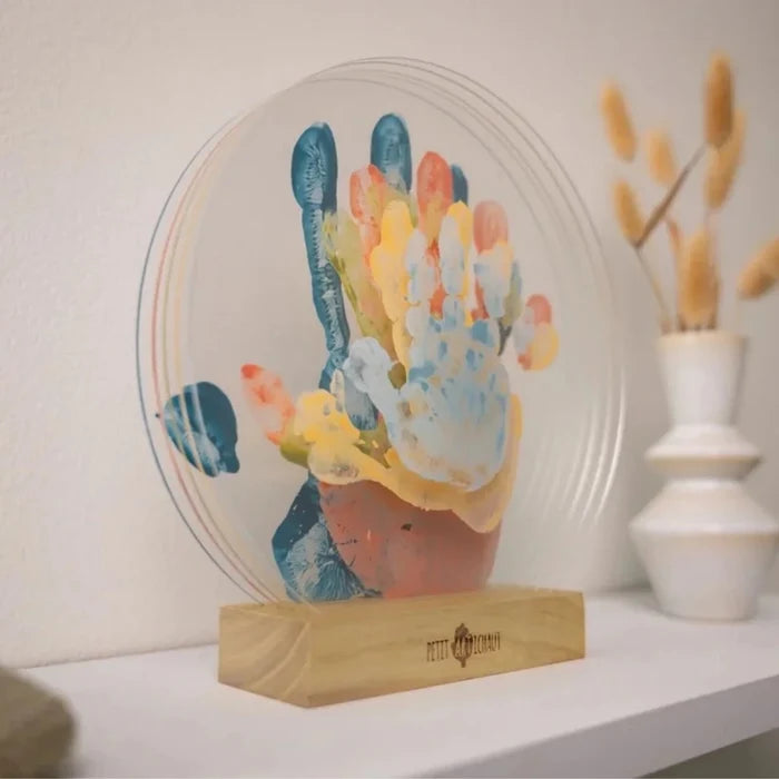Petit Artichaut Family Colors Hand Print Kit - ebebek
