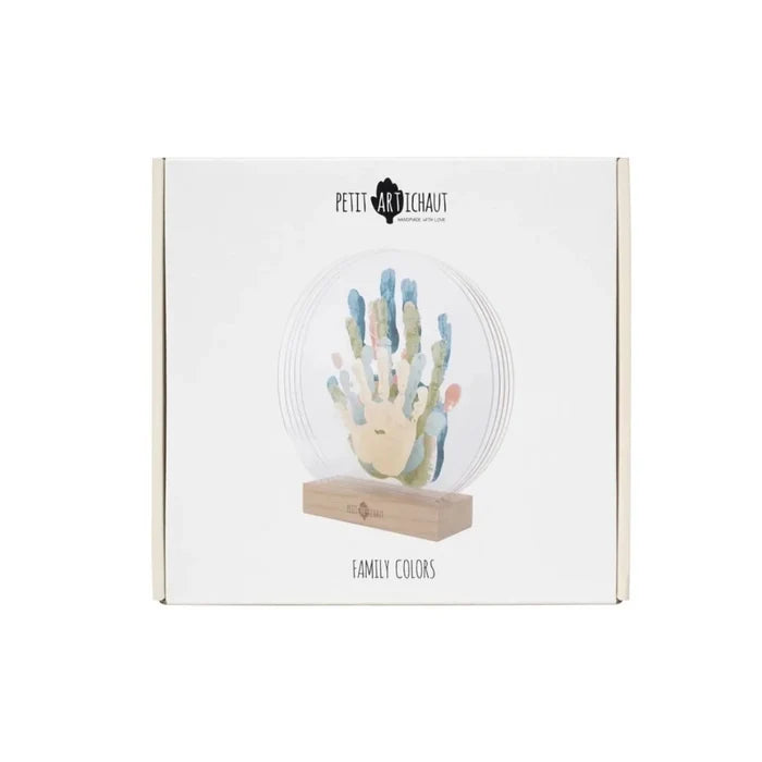 Petit Artichaut Family Colors Hand Print Kit - ebebek