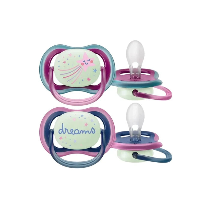 Philips Avent Ultra Air Night Soother 6 - 18 months Pack of 2 - ebebek - Black Friday