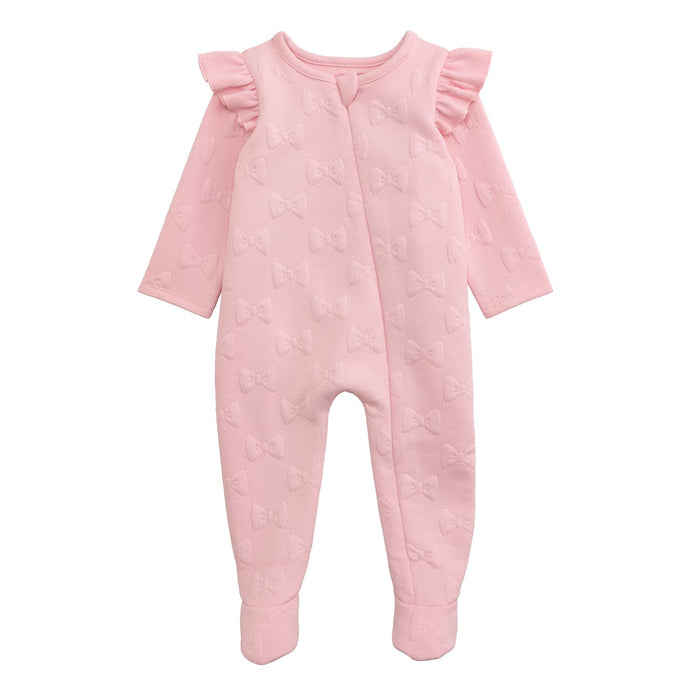 Pink Quilted Bow Sleeper