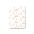 Pink Toile Notebook