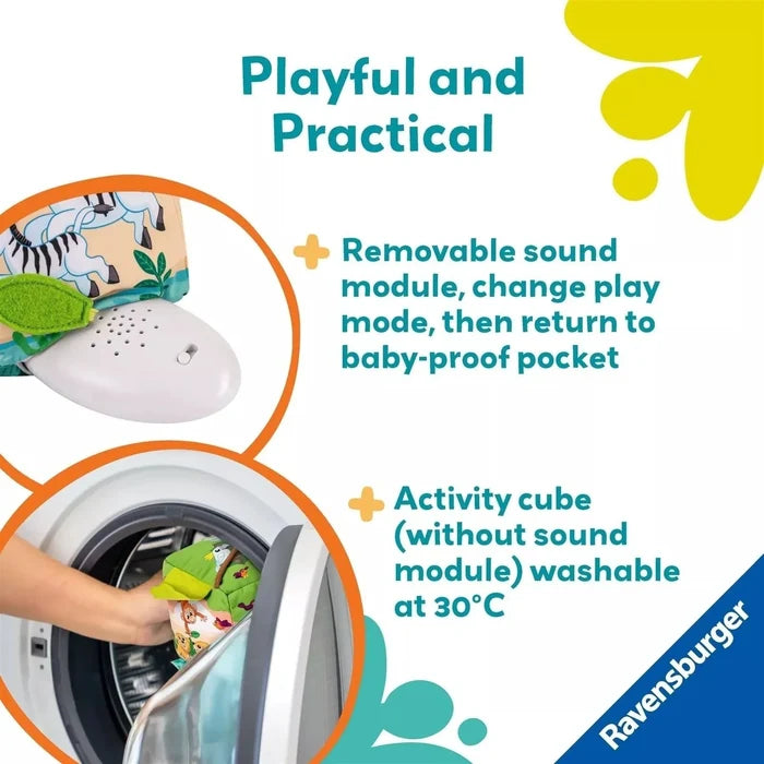 Play+ Roll & Play Sound Cube Wild Animals - ebebek - Black Friday