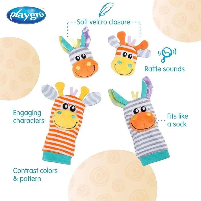 Playgro Jungle Wrist Rattle & Foot Finder - ebebek - Christmas