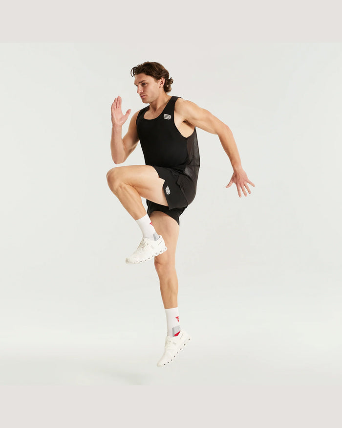 Pressio Men's Elite Singlet - Black