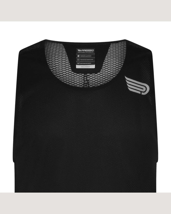 Pressio Men's Elite Singlet - Black