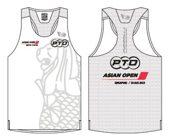 Pressio Men's Perform Singlet - White
