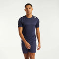 Pressio Men’s Run Elite Short Sleeve Top - NVY/SLV