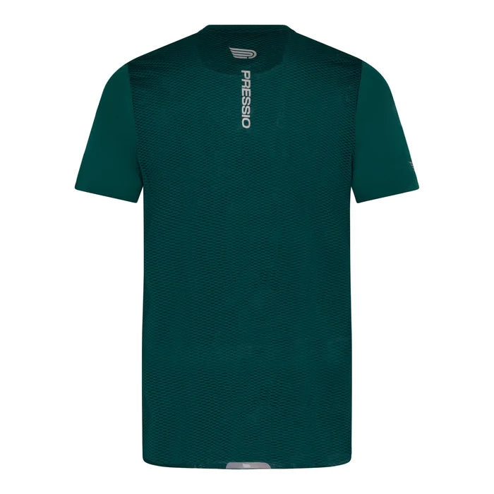 Pressio Men’s Run Elite Short Sleeve Top - SPR/SLV