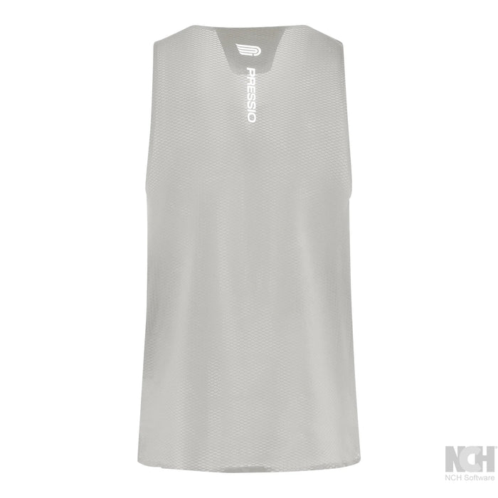 Pressio Men's Run Elite Singlet - LGR/SLV