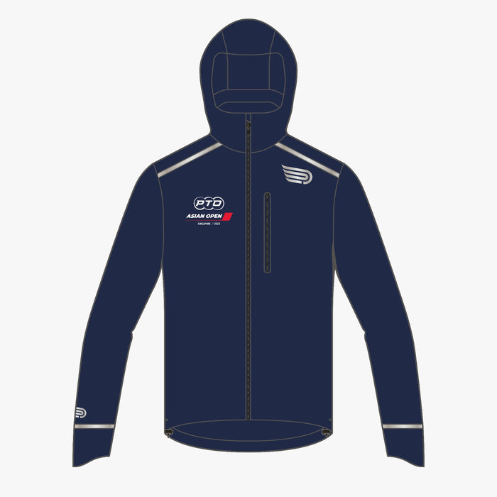 Pressio Unisex Ecolite Run Jacket - Navy