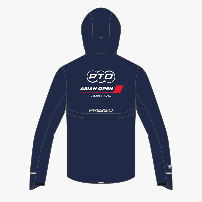 Pressio Unisex Ecolite Run Jacket - Navy