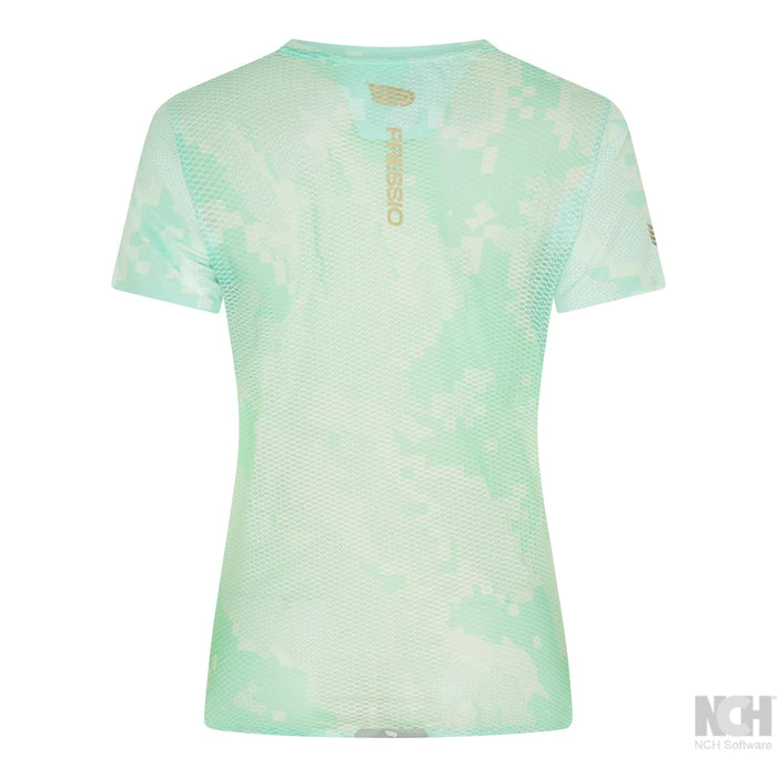 Pressio Women's Elite S/S Top - CAM/MNT