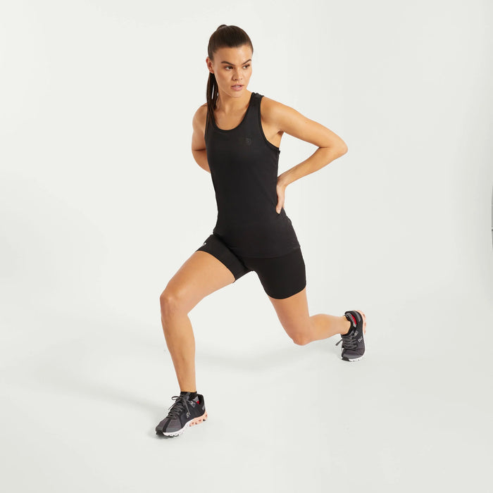 Pressio Women's Perform Singlet - BLK/MAT