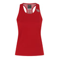 Pressio Women’s Run Elite Singlet - FRD/SLV