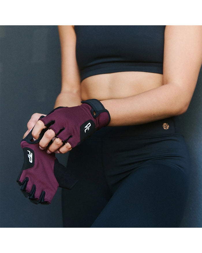 PTP Lightweight Training Gloves - Cherry Cola