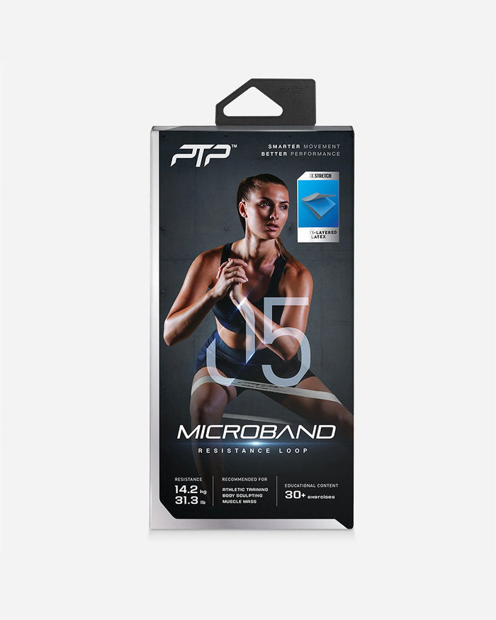 PTP MICRO5 Microband (9-26kgs) Ultimate - Silver