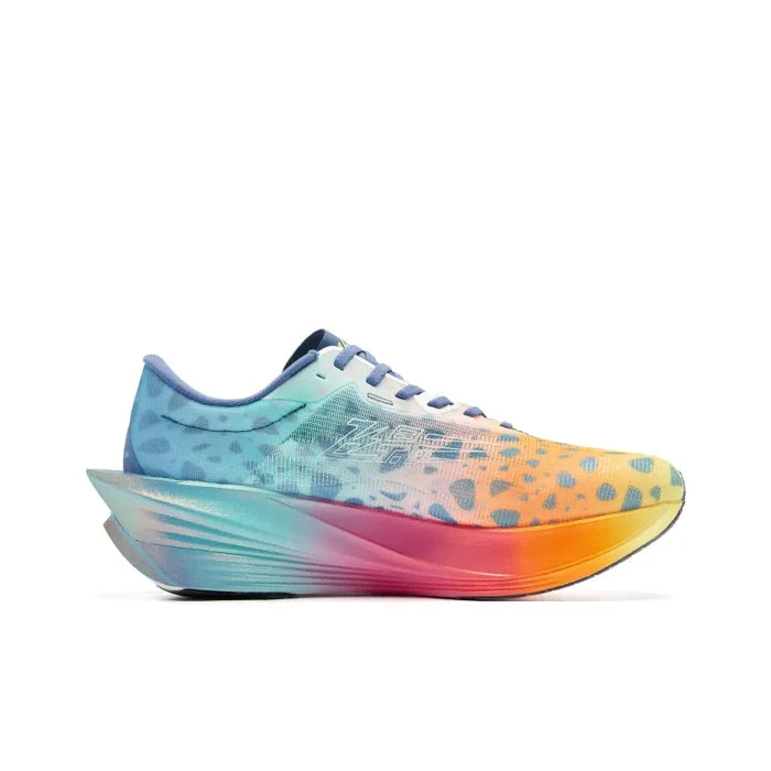 Qiaodan Men's FeiYing PB 5.0 - Drifting Sand Blue/Sun Orange