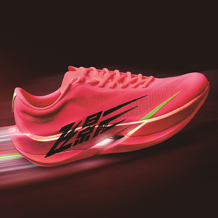 Qiaodan Men's FeiYing PB 6.0 - Fluorescent Feiying Pink/Black