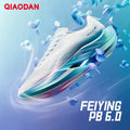 Qiaodan Men's FeiYing PB 6.0 - Pure White/Swirling Cloudy Blue