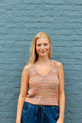 Rachel Multi Color Sweater Tank