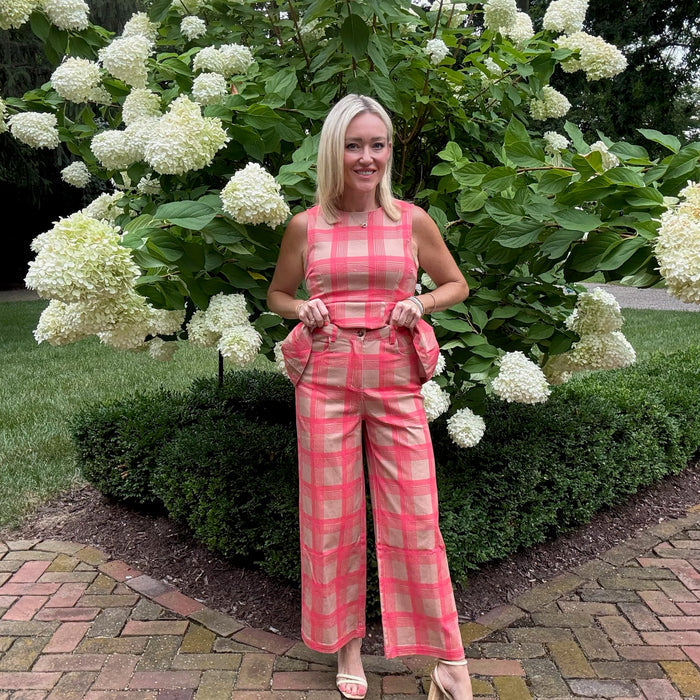 Reese Plaid Pants