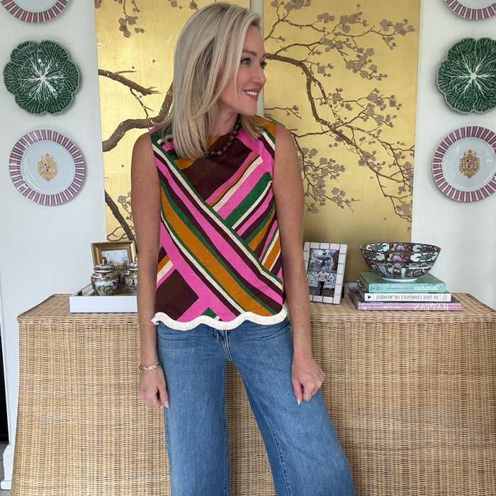 Regina Printed Top