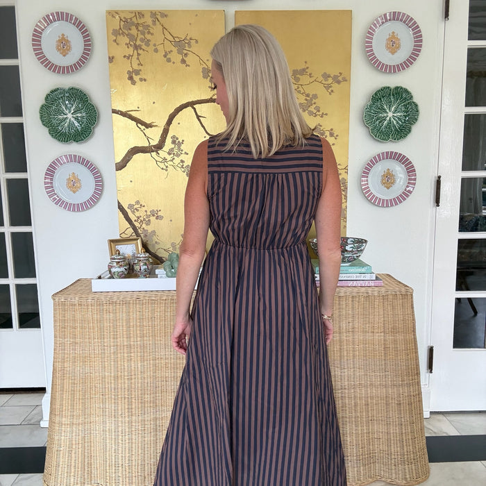 Riley Stripe Tie Dress