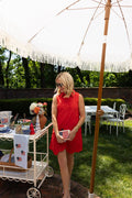 Sally Collar Eyelet Dress