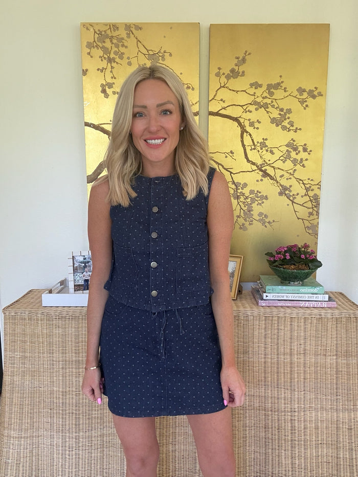 Sally Polka Dot Top