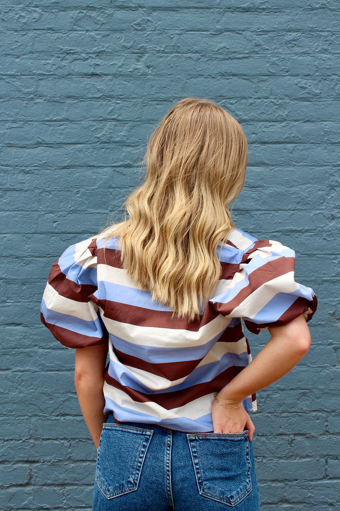 Sally Stripe Top