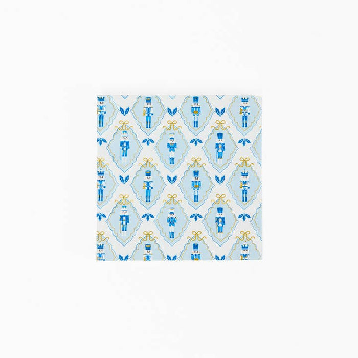 Scallop Nutcracker Cocktail Napkins
