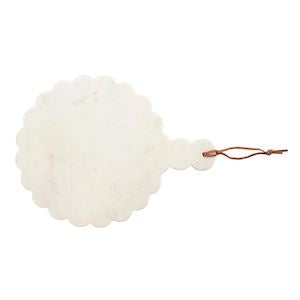 Scalloped Marble Board