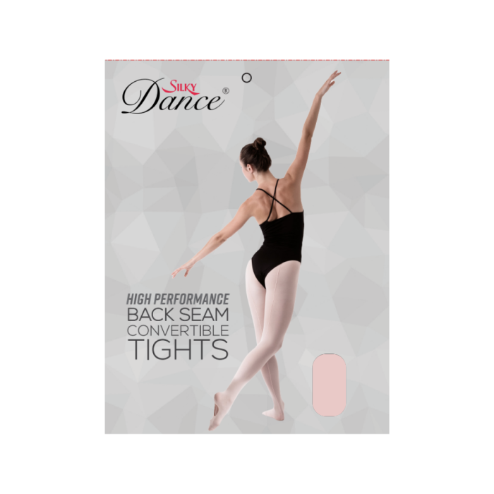 SILKY DANCE High Performance Convertible Seamed Tights