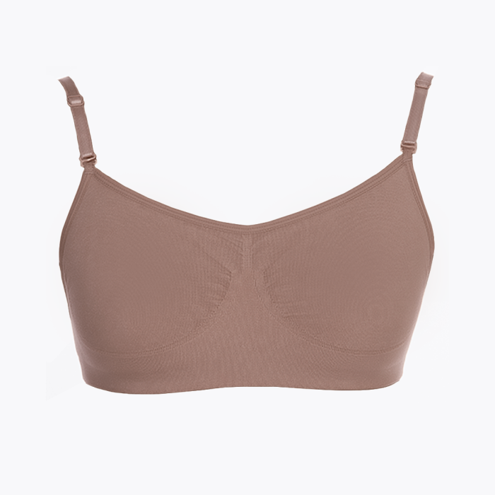 SILKY DANCE Seamless Clear Back Bra
