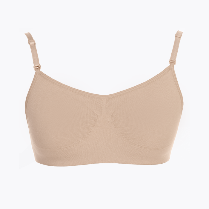 SILKY DANCE Seamless Clear Back Bra