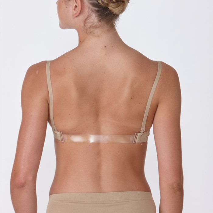 SILKY DANCE Seamless Clear Back Bra