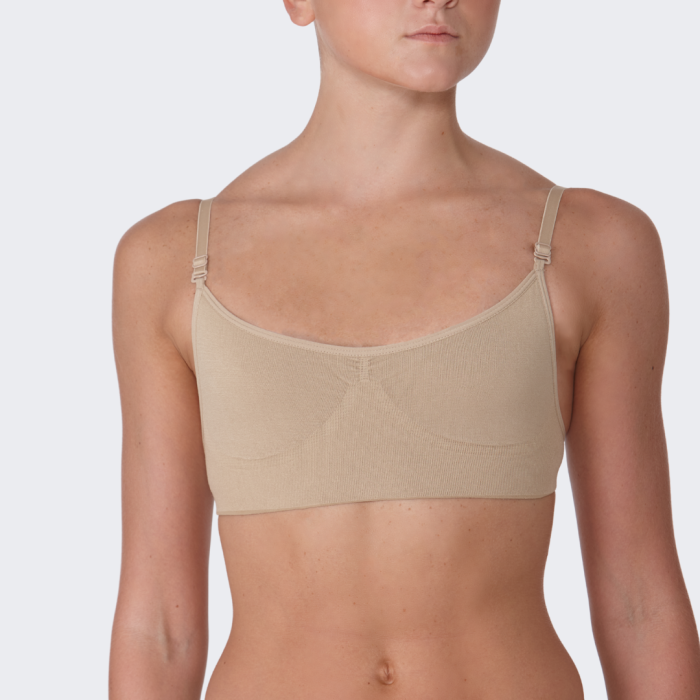 SILKY DANCE Seamless Clear Back Bra
