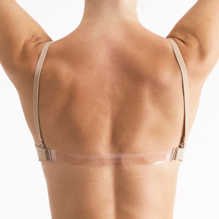 SILKY DANCE Seamless Clear Back Bra