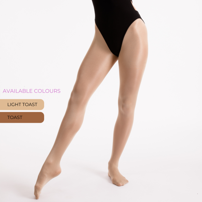 SILKY DANCE Shimmer Footed Tights