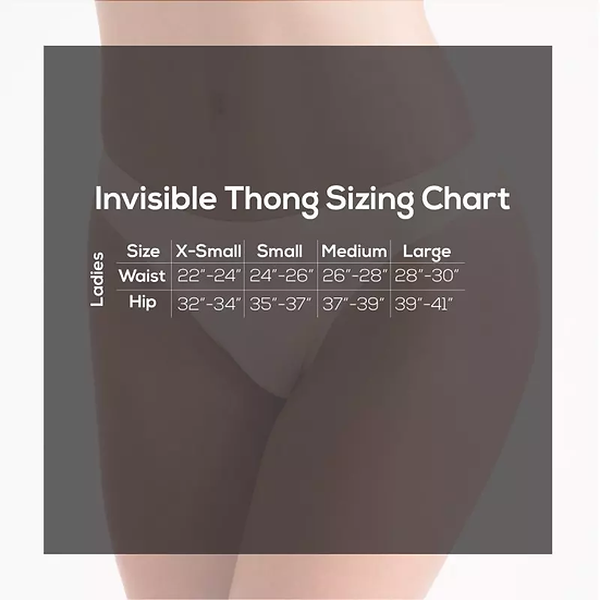 Silky Invisible Low Rise Thong